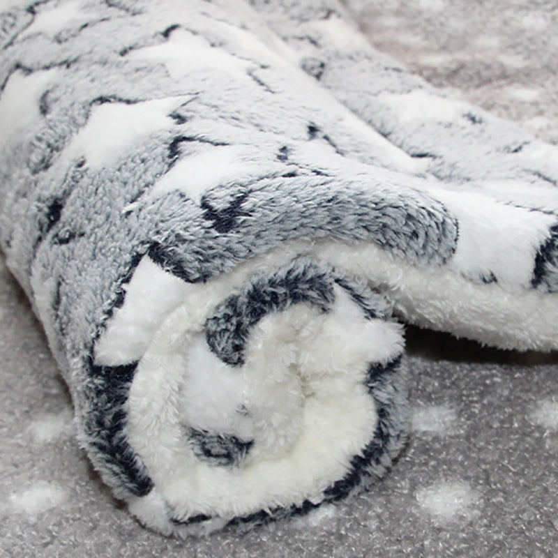 Pets Dog Bed Mat- Crate Pad Soft Pet Bed- Washable Crate Mat For Large Medium Small Dogs -Reversible Fleece Dog Crate -Kennel Mat Cat Bed Liner -Super Soft Fluffy Premium Fleece Pet Blanket