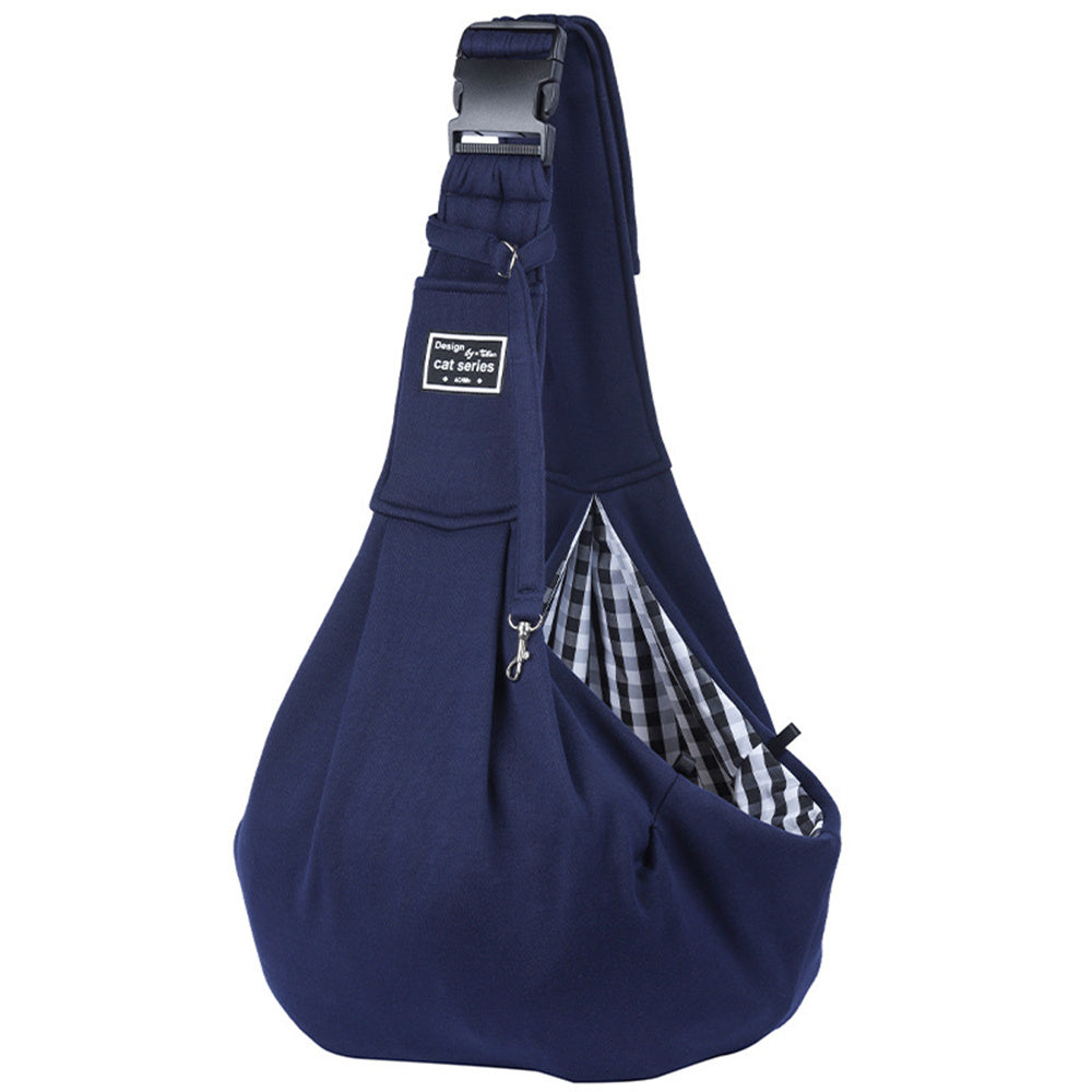 Pet Carrier Bag -Cats Outdoor Travel- Dog Subway Bus Shoulder Crossbody Bag -Cotton Comfort Single Sling Handbag Tote Pouch Pet Carrier For Travel - Comfortable Single Shoulder Dog And Cat Bag