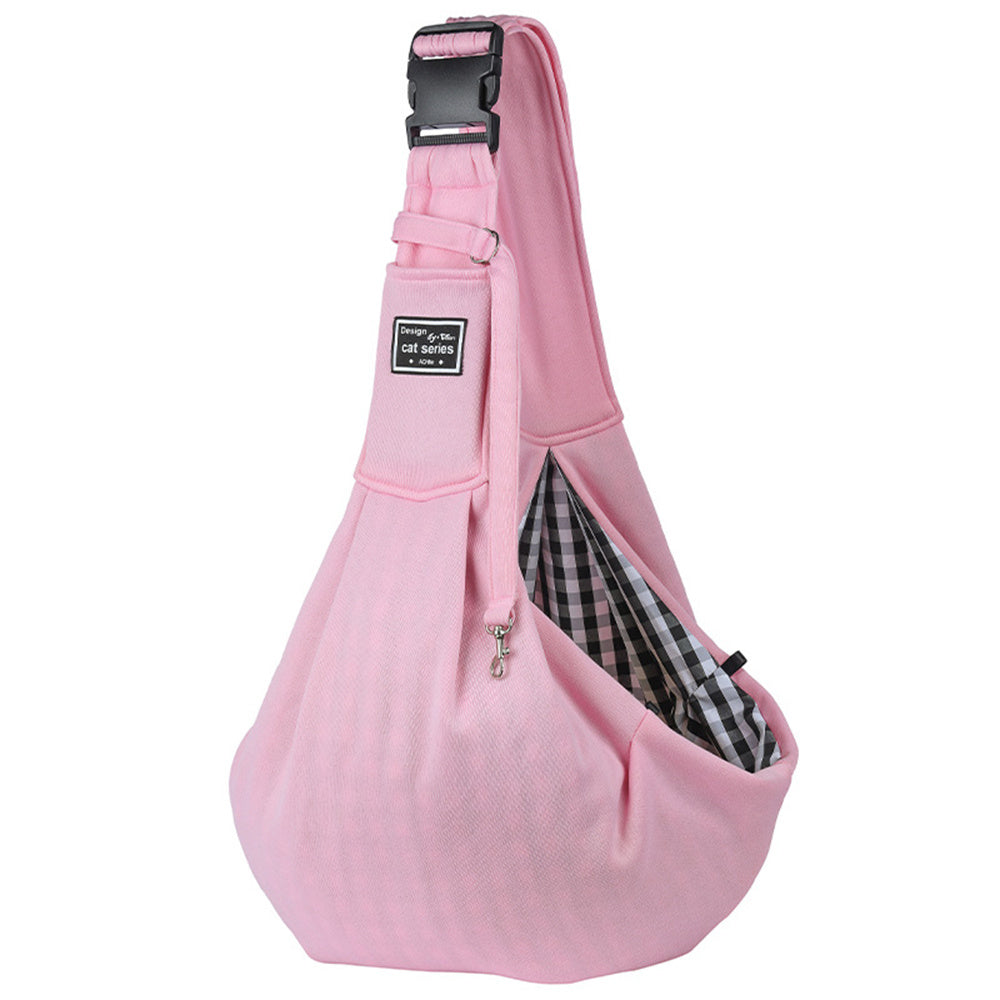 Pet Carrier Bag -Cats Outdoor Travel- Dog Subway Bus Shoulder Crossbody Bag -Cotton Comfort Single Sling Handbag Tote Pouch Pet Carrier For Travel - Comfortable Single Shoulder Dog And Cat Bag