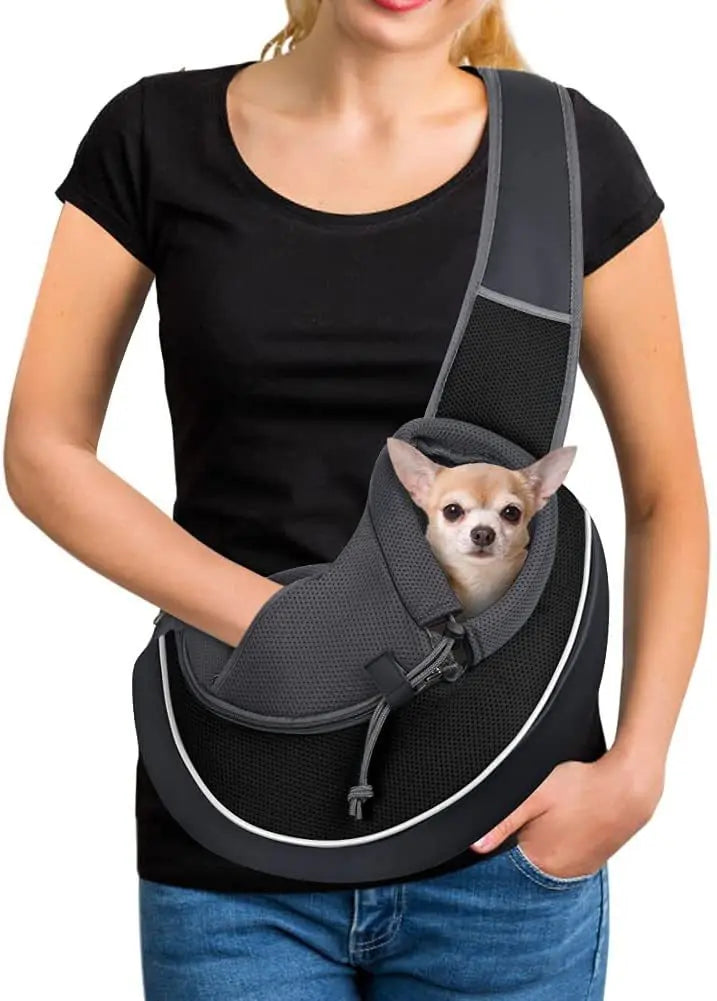 Carrying Pets Bag. Outdoor Portable Crossbody Bag For Dogs Cats Pet Products