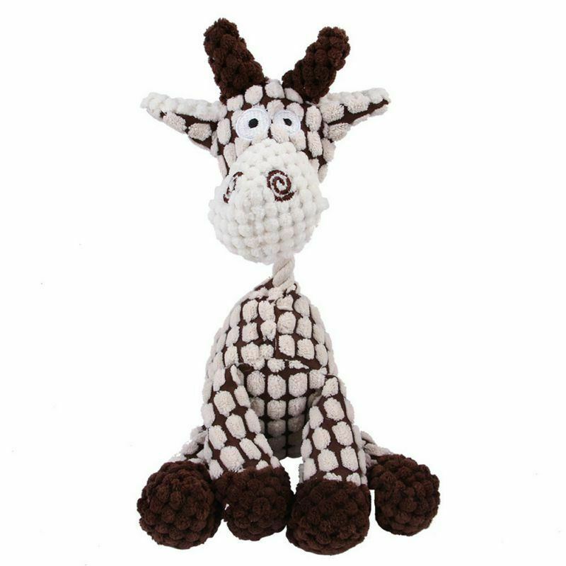 Dog Toy -Puppy Chew Squeaker -Squeaky Plush Sound Toys -Clean Teeth
