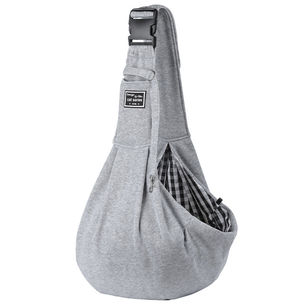 Pet Carrier Bag -Cats Outdoor Travel- Dog Subway Bus Shoulder Crossbody Bag -Cotton Comfort Single Sling Handbag Tote Pouch Pet Carrier For Travel - Comfortable Single Shoulder Dog And Cat Bag