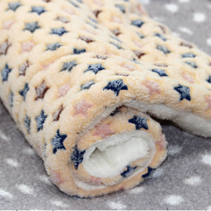 Pets Dog Bed Mat- Crate Pad Soft Pet Bed- Washable Crate Mat For Large Medium Small Dogs -Reversible Fleece Dog Crate -Kennel Mat Cat Bed Liner -Super Soft Fluffy Premium Fleece Pet Blanket