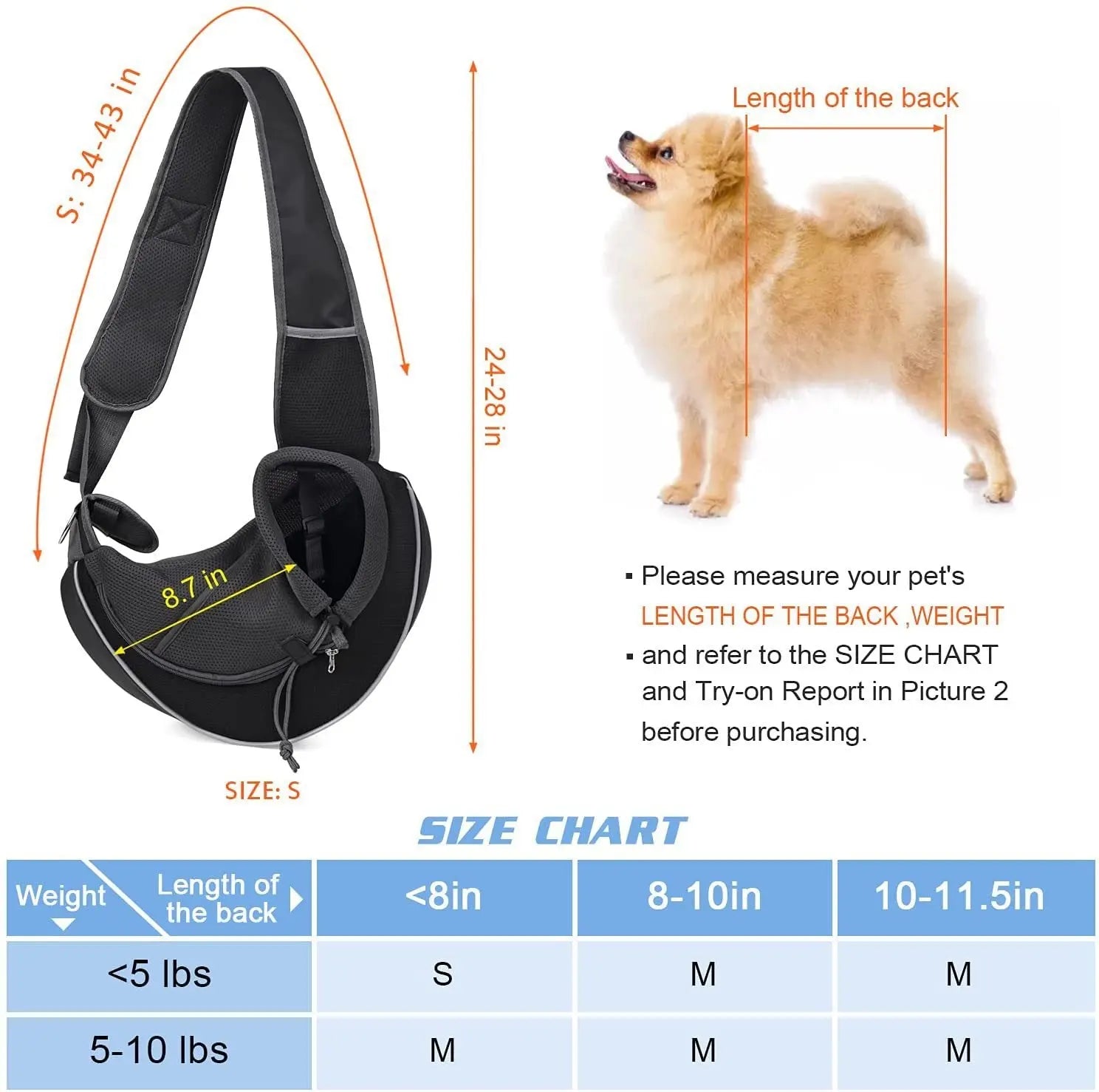 Carrying Pets Bag. Outdoor Portable Crossbody Bag For Dogs Cats Pet Products