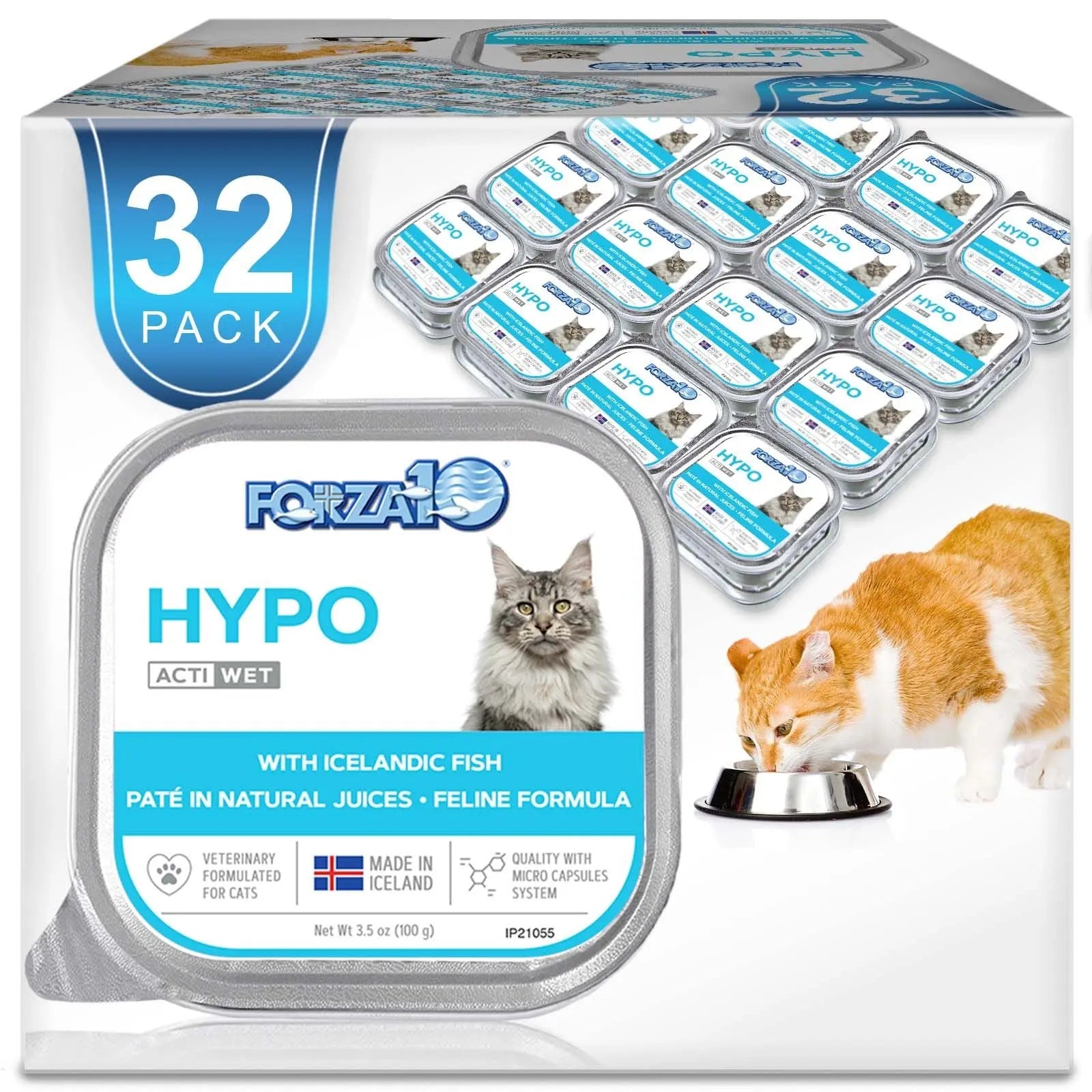 Actiwet Cat Hypo Fish 3.5oz/32-wet cat food